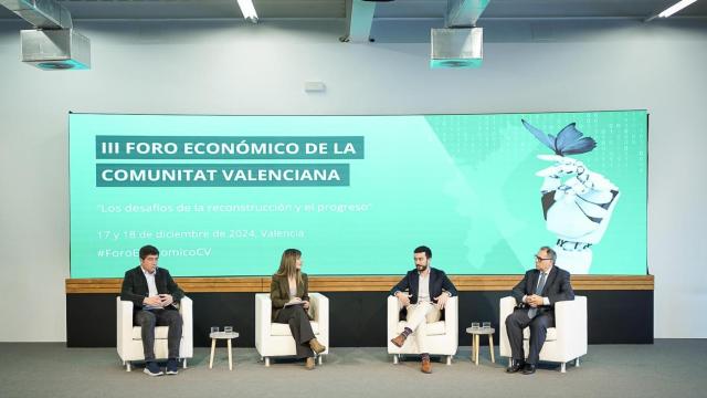 Nacho Mas,  Beatriz Aznar, Francisco Ortega y José Luis Santa Isabel