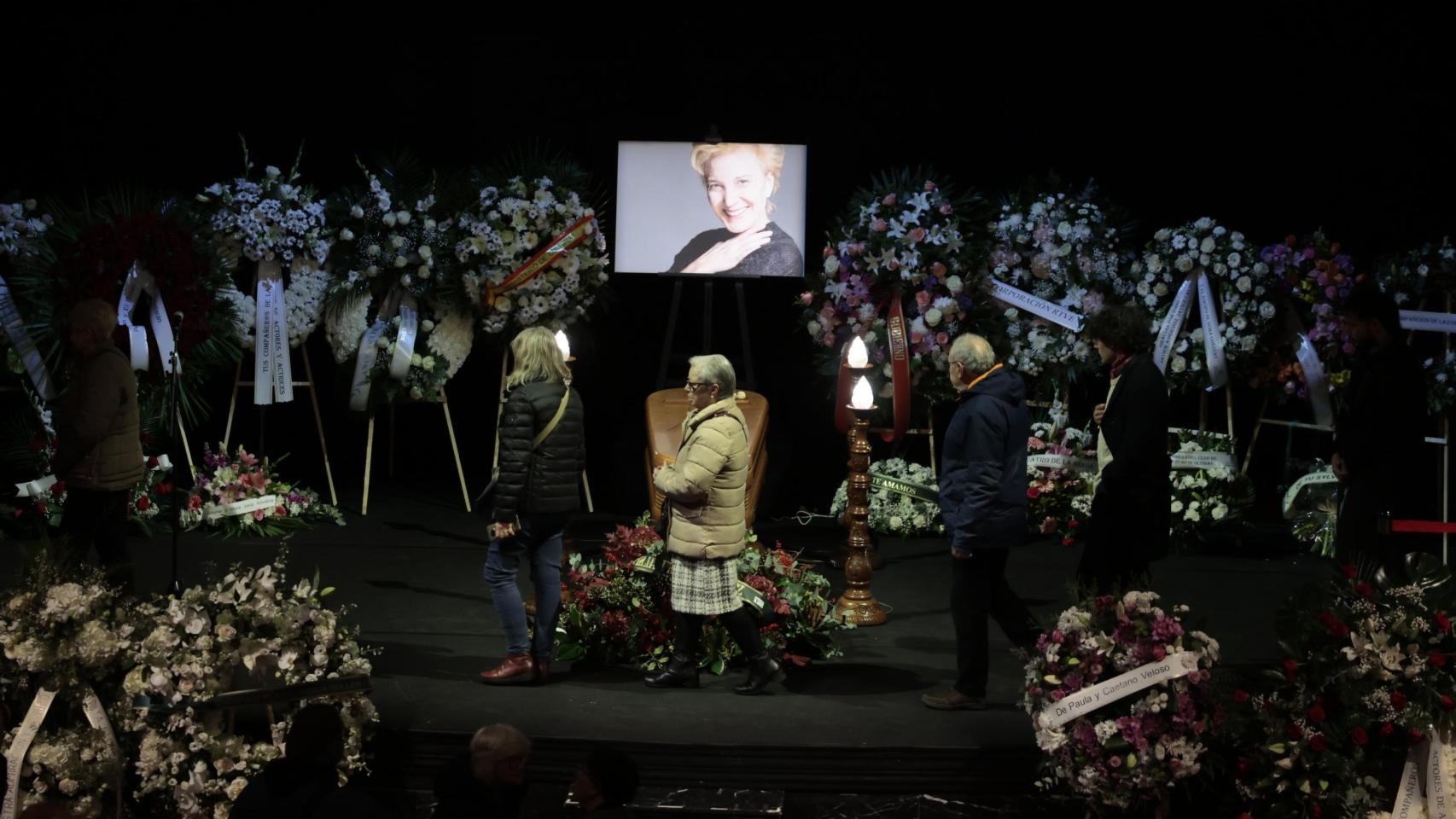 La capilla ardiente de Marisa Paredes