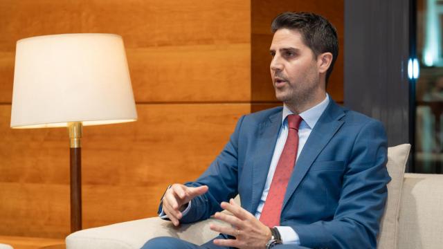 El consejero de Educación, Emilio Viciana, durante una entrevista con El Español.