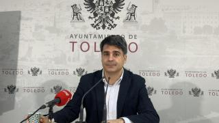 Juan José Alcalde, portavoz del equipo de Gobierno de Toledo. Foto: Ayuntamiento.