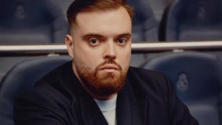 Ibai Llanos en el Santiago Bernabéu.