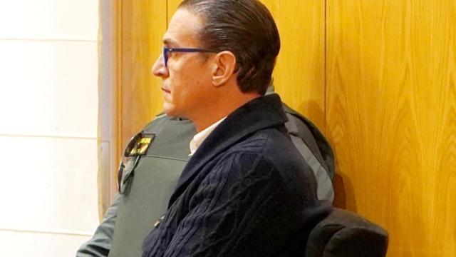 El acusado, David Maroto, durante el juicio en la Audiencia de Valladolid