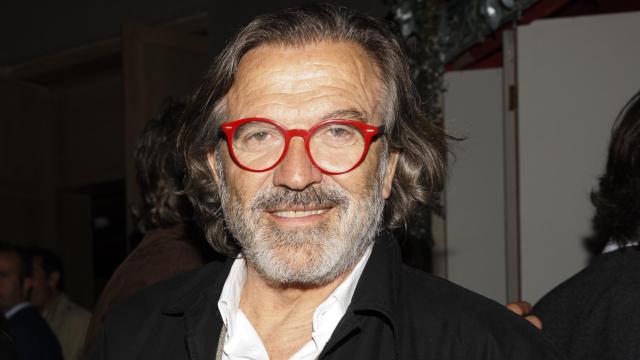 El presentador Pepe Navarro en un acto público en Madrid, en abril de 2022.