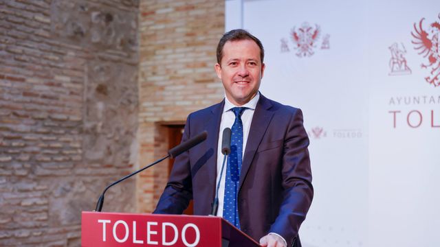 El alcalde de Toledo, Carlos Velázquez, calificó de positivo el balance de la gestión que el equipo de gobierno que encabeza ha realizado en 2024.