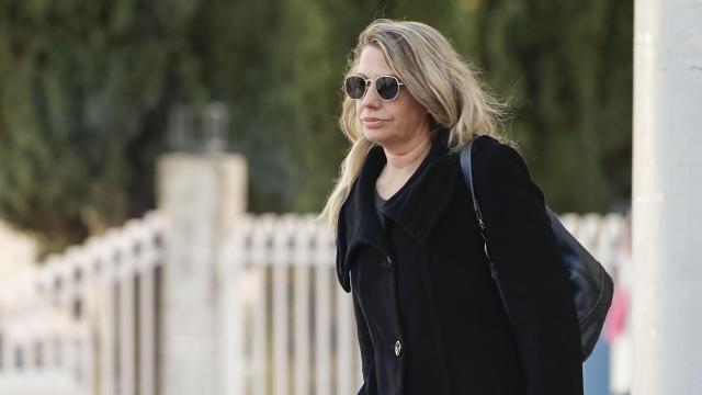 La asesora de Moncloa, Cristina Álvarez a su salida de los juzgados de Plaza Castilla el pasado 20 de diciembre./