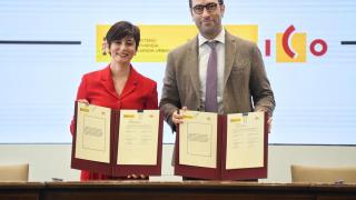 Isabel Rodríguez y Carlos Cuerpo, ministros de Vivienda y Economía.