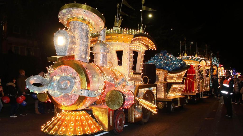 La Cabalgaza recorre las calles de León en una edición anterior