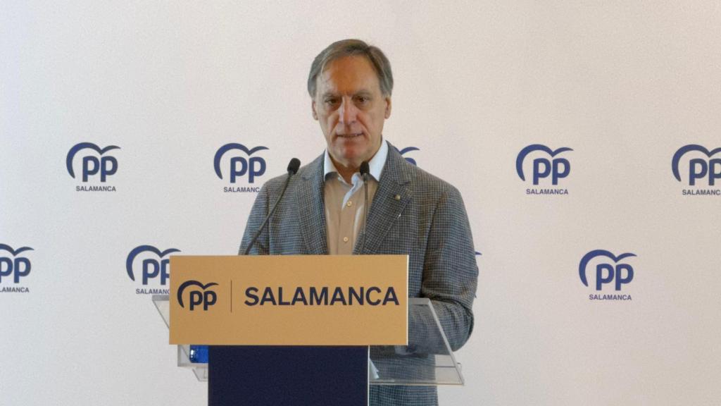 Carlos García Carbayo, presidente del PP de Salamanca