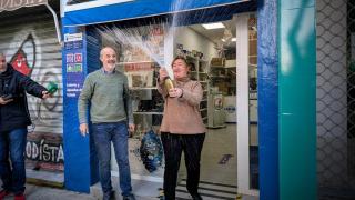 Las mejores imágenes de la Lotería de Navidad en Málaga