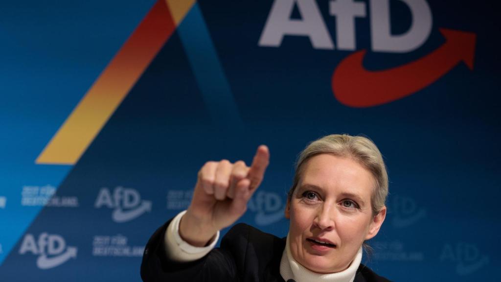 La candidata de Alternativa para Alemania, Alice Weidel.