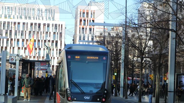 Tranvía de Zaragoza.