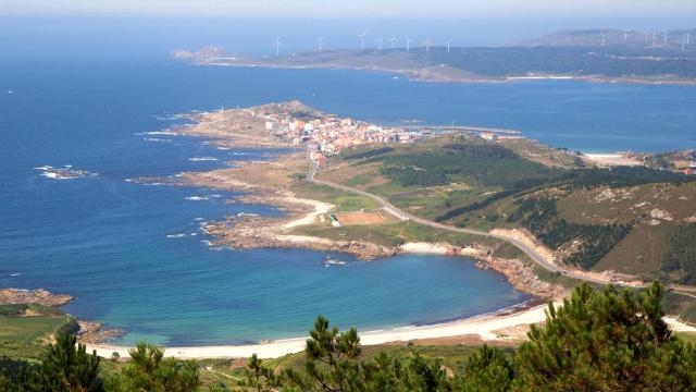 Vistas desde el mirador Monte do Facho, Muxía