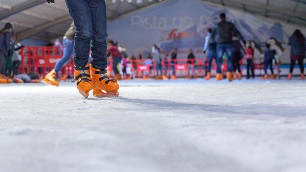 Pista de hielo.