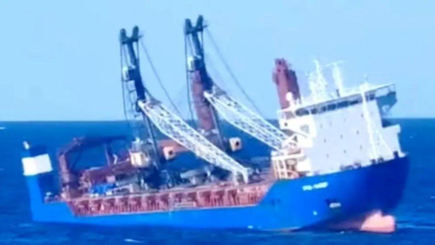 El carguero ruso 'Ursa Major', hundido frente a las costas de Murcia y Almería, podría contener reactores nucleares
