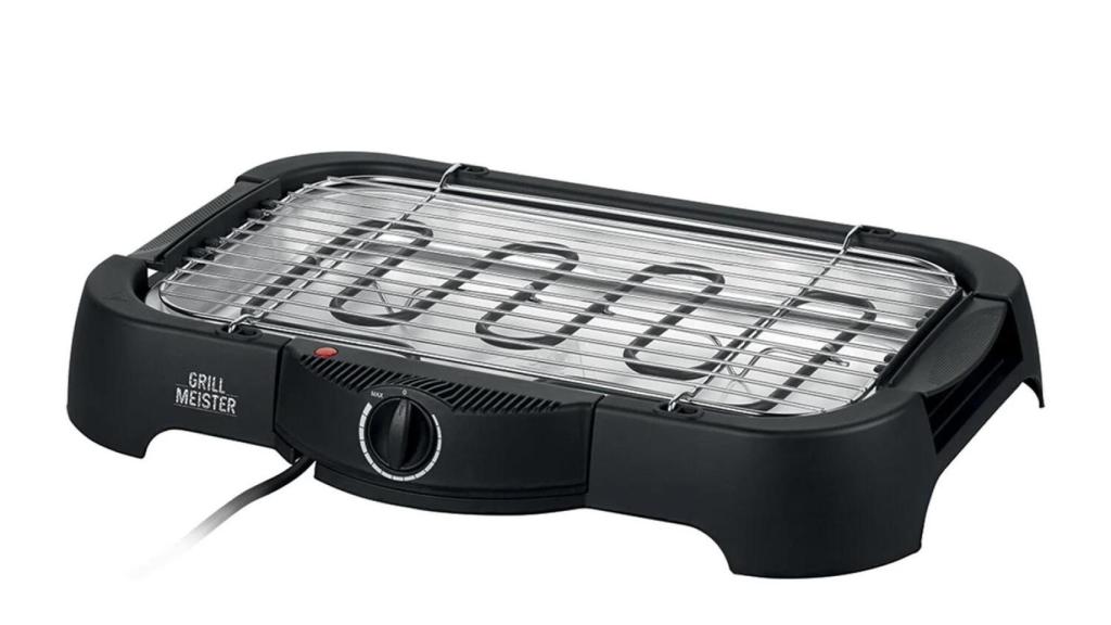 Plancha eléctrica de sobremesa de Lidl.