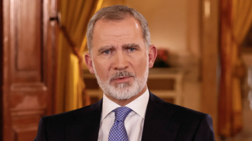 El rey Felipe IV, en el mensaje de Navidad de este año