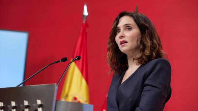 La presidenta de la Comunidad de Madrid, Isabel Díaz Ayuso.