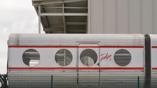 Tren de Talgo en la planta de Talgo, a 29 de agosto de 2024, en Rivabellosa, Álava, País Vasco