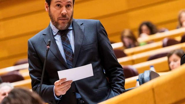 Óscar Puente, ministro de Transportes, en una imagen de archivo de Europa Press.