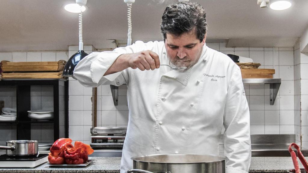 Caco Agrasar, chef del restaurante Salitre