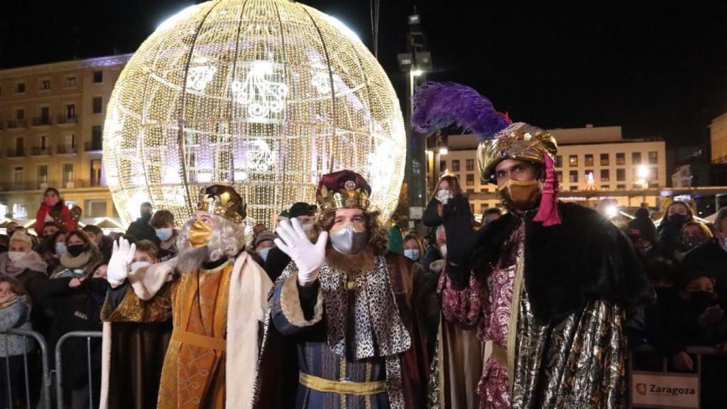 Los Reyes Magos en Zaragoza, en 2024.