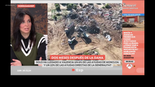 La vicepresidenta de EL ESPAÑOL, Cruz Sánchez de Lara, durante su intervención en 'Espejo Público'.