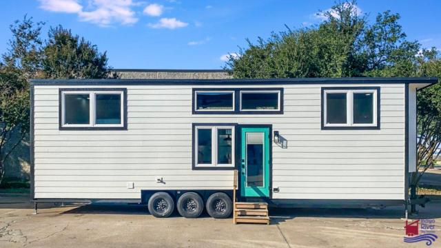 El exterior de la minicasa Sandy.