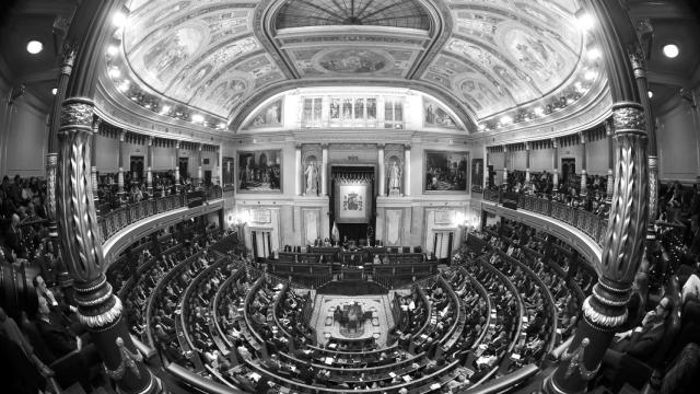El Congreso de los Diputados.