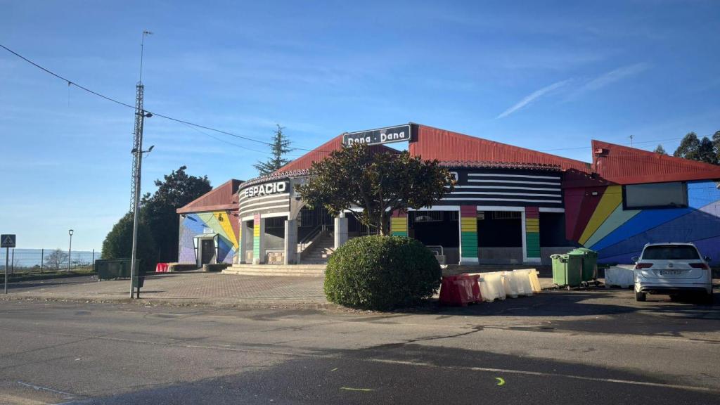 Inmediaciones de la Sala Dona Dana, donde ocurrió el suceso.