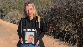 Courtney George, la hermana del desaparecido.