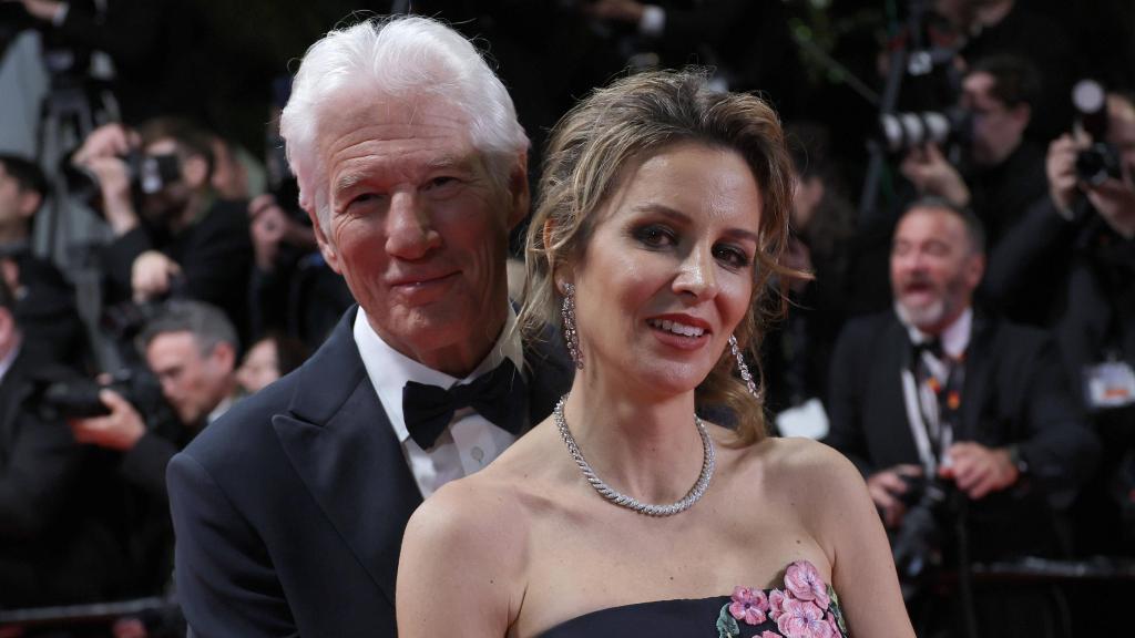 Richard Gere y su mujer Alejandra Silva