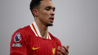Trent Alexander-Arnold, en un partido con el Liverpool