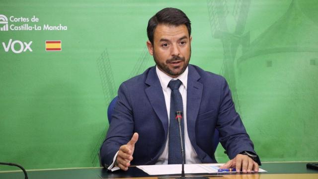 Iván Sánchez, portavoz de Vox en las Cortes de Castilla-La Mancha. Foto: Vox.