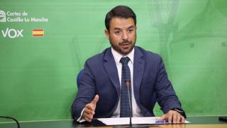 Iván Sánchez, portavoz de Vox en las Cortes de Castilla-La Mancha. Foto: Vox.