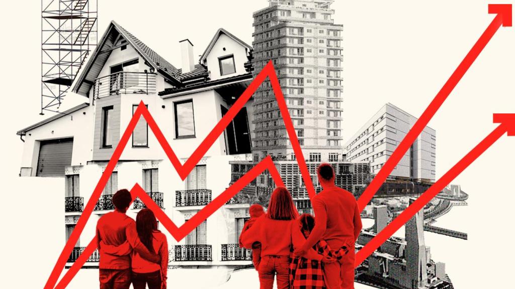 Incrementos previstos de los precios de comprar y alquilar una casa en España, según el sector inmobiliario.