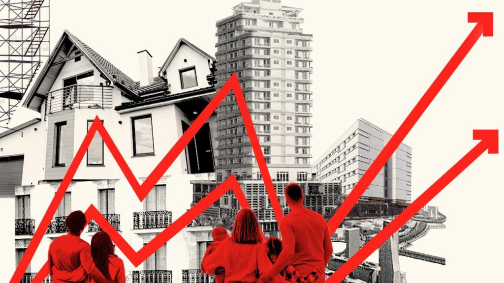 Incrementos previstos de los precios de comprar y alquilar una casa en España, según el sector inmobiliario.