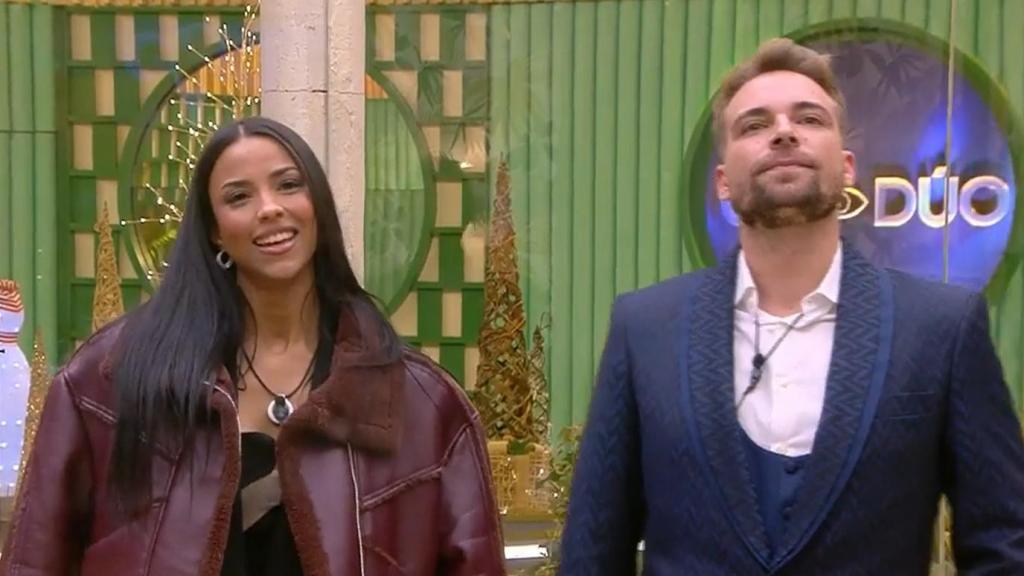 Jeimy Báez y José María Almoguera, en la primera gala de 'GH DÚO'.