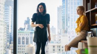 Halina Reijn y Nicole Kidman, en el rodaje del filme