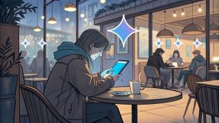 Ilustración de personas usando Gemini