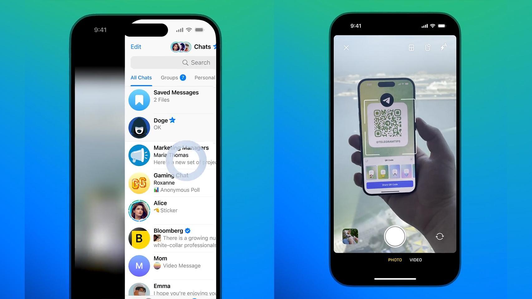 Adiós a tu escáner de códigos QR con el de Telegram: la app ahora ...