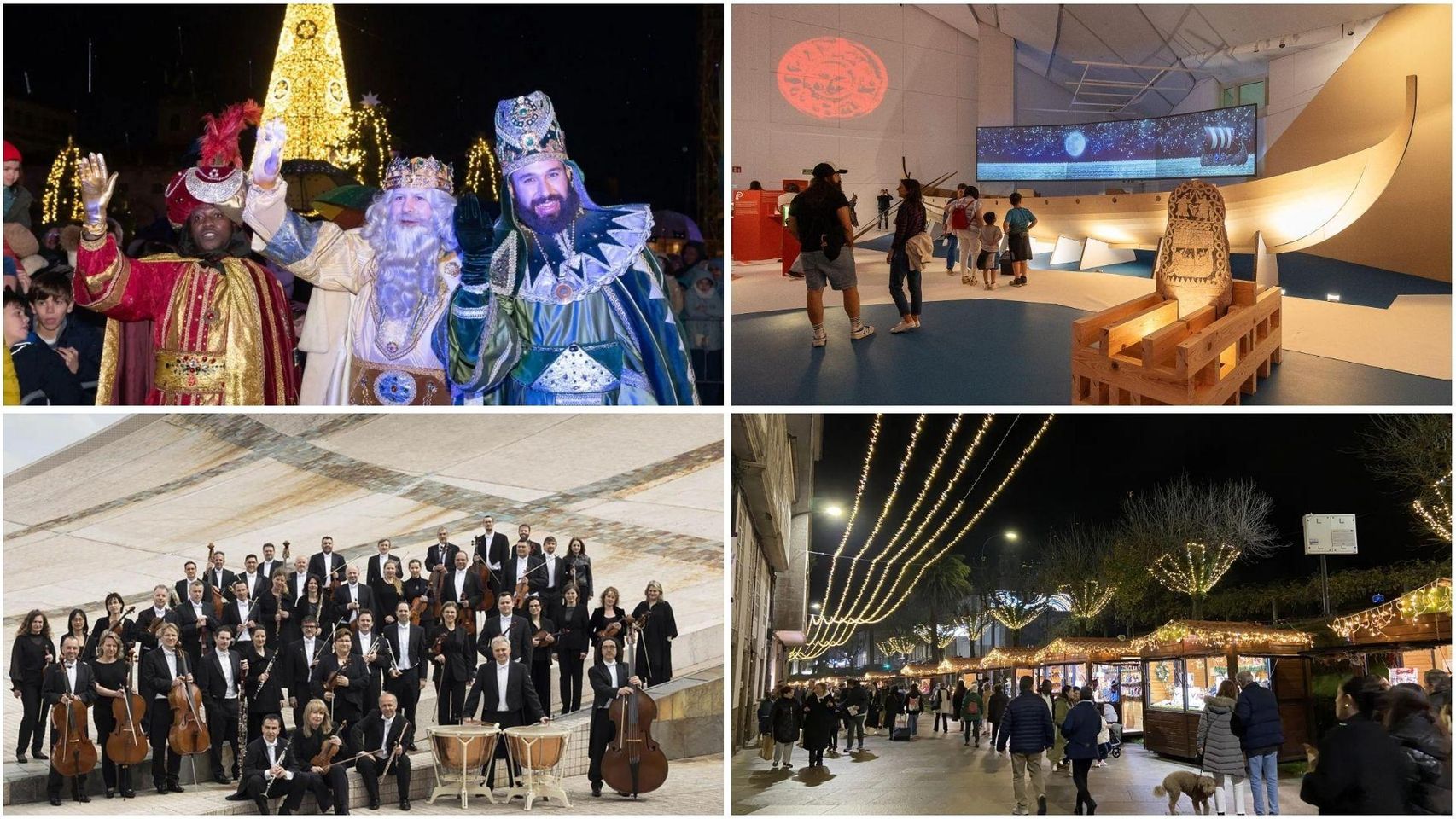 Planes en Santiago de Compostela para el primer fin de semana del año