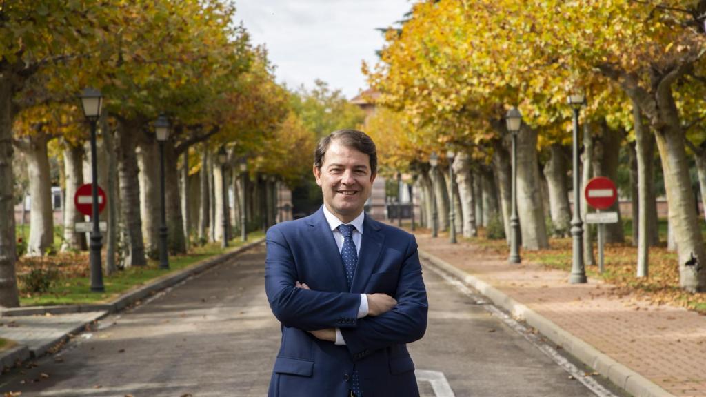 El presidente de la Junta, Alfonso Fernández Mañueco