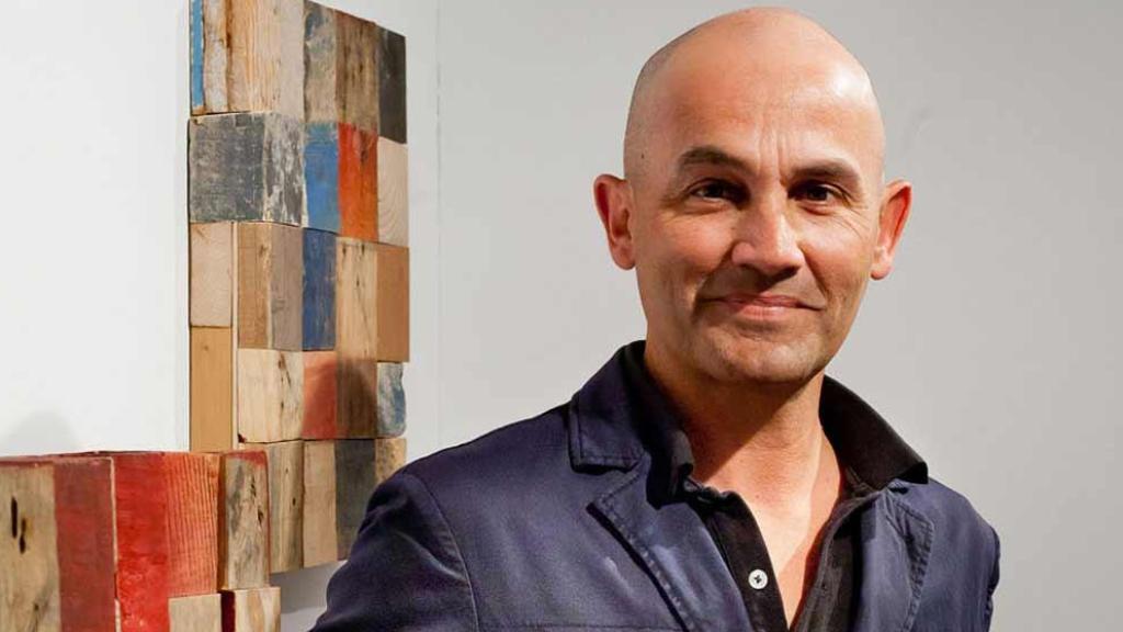 El artista malagueño Pedro Zamora.