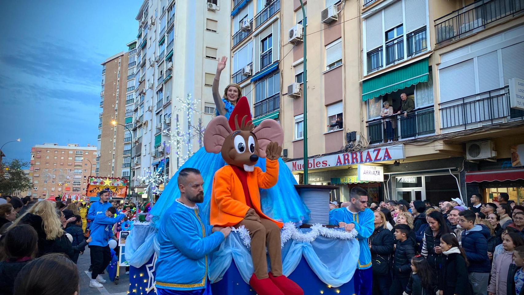 Así ha sido la cabalgata de Reyes de Cruz de Humilladero 2025, en imágenes