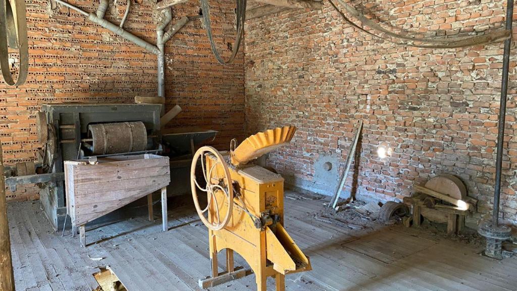 Imagen del interior del molino