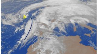 Alerta meteorológica este domingo en Galicia: estas serán las peores horas