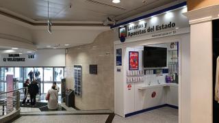 Administración de Lotería de El Corte Inglés de la calle Fray Luis de León, en la capital leonesa