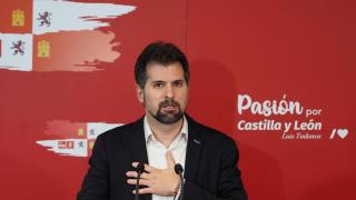 El secretario general del PSOE de Castilla y León, Luis Tudanca, en una imagen de archivo