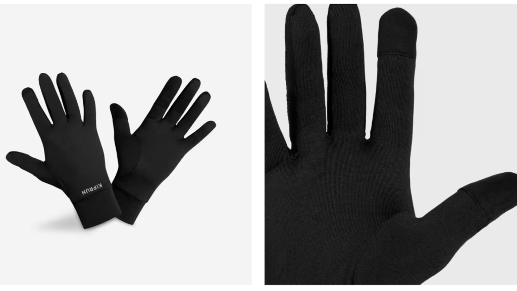 Guantes de running táctiles.
