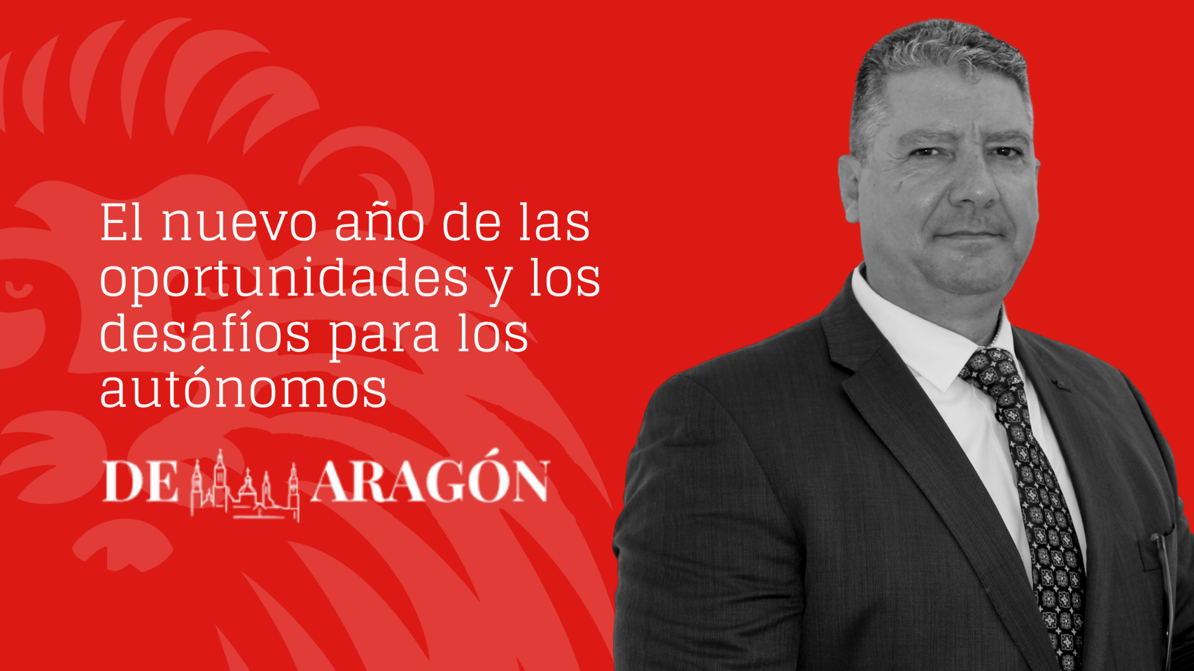 Jorge Serrano, presidente de ATA Aragón.